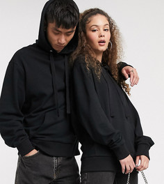 Черный худи COLLUSION Unisex