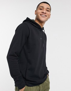 Худи с логотипом BOSS-Черный