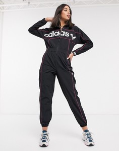 Черный комбинезон adidas Originals RYV