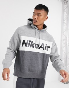 Худи серого цвета Nike Air-Серый