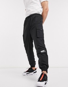 Черные джоггеры Puma-Черный