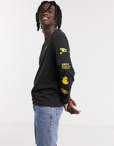 Черный лонгслив с принтом Levis Youth Levis®