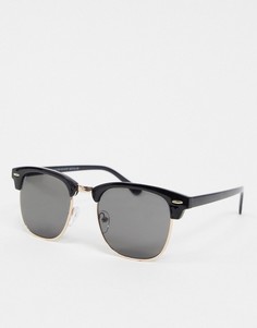 Черные солнцезащитные очки New Look-Черный