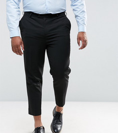 Черные зауженные брюки ASOS DESIGN Plus-Черный