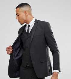 Темно-серый приталенный пиджак ASOS TALL