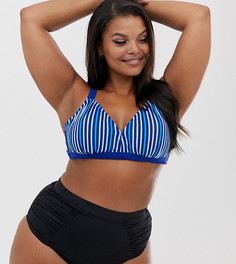 Бикини-топ в полоску Junarose-Мульти