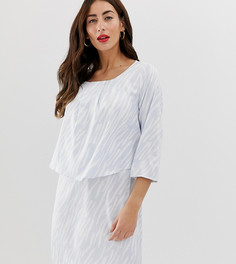 Платье с накладкой для кормления грудью Mamalicious-Белый Mama.Licious