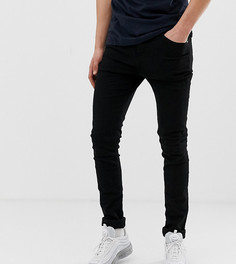 Черные супероблегающие джинсы ASOS DESIGN Tall-Черный