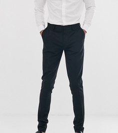 Черные облегающие брюки ASOS DESIGN Tall-Черный