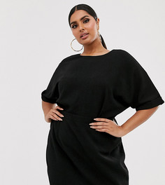 Платье мини ASOS DESIGN Curve-Черный