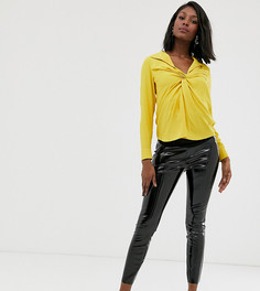 Брюки со вставкой для живота ASOS DESIGN Maternity-Черный