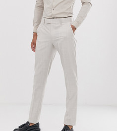 Брюки скинни ASOS DESIGN Tall wedding-Бежевый
