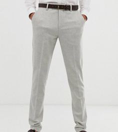 Серые брюки скинни ASOS DESIGN Tall-Синий
