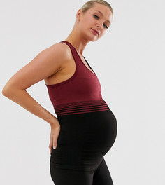Спортивная майка для беременных Mamalicious-Черный Mama.Licious