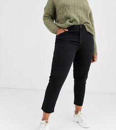 Черные прямые джинсы Only Curve-Черный