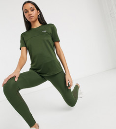Леггинсы с моделирующим эффектом ASOS 4505 Tall-Зеленый