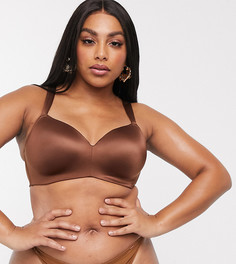 Нюдовый бюстгальтер без косточек Savage x Fenty Curvy-Бежевый