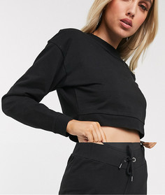 Спортивный костюм со свитшотом и джоггерами ASOS DESIGN-Черный