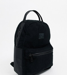 Черный рюкзак из искусственной цигейки Herschel Supply