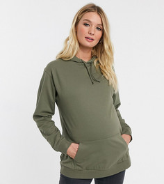 Худи цвета хаки ASOS DESIGN Maternity ultimate-Зеленый