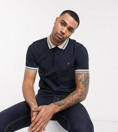 Поло темно-синего цвета Farah-Темно-синий