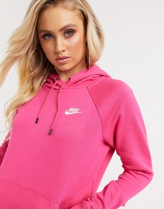 Худи розового цвета Nike Essentials-Розовый