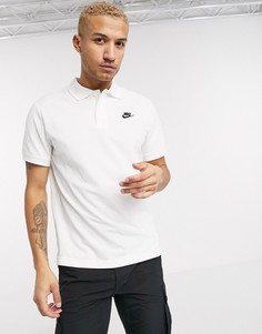 Белая футболка-поло Nike Club Essentials-Белый