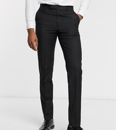 Черные строгие брюки узкого кроя ASOS DESIGN Tall-Черный