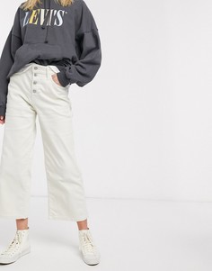 Широкие джинсы Levis mile high-Кремовый Levis®