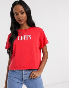 Футболка с принтом Levis-Красный Levis®