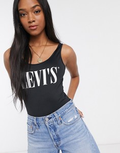 Боди с графичным принтом Levis-Черный Levis®