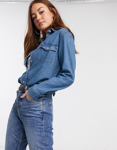 Джинсовая рубашка в ковбойском стиле Levis-Синий Levis®