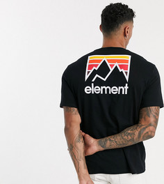 Черная футболка Element эксклюзивно на ASOS-Черный