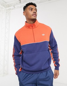 Синий свитшот adidas Originals Mod