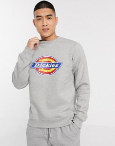 Серый свитшот с логотипом Dickies