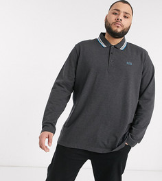 Футболка-поло BOSS Athleisure PLUS-Серый
