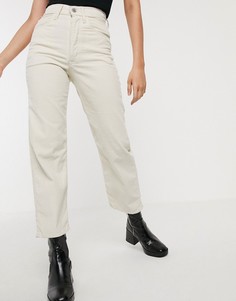 Широкие джинсы кремового цвета Levis Ribcage-Кремовый Levis®