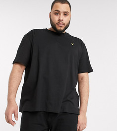 Черная футболка с логотипом Lyle & Scott-Черный