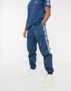 Темно-синие джоггеры с логотипом adidas Originals-Темно-синий
