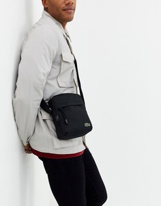 Черная сумка для авиапутешествий с логотипом Lacoste-Черный