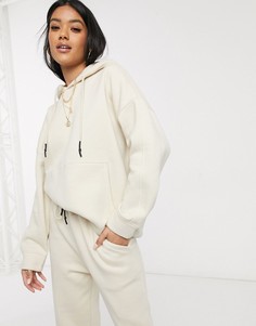 Oversized-худи от комплекта Public Desire-Бежевый