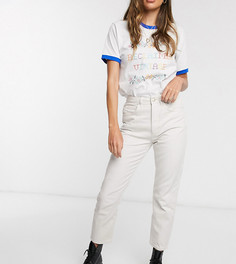 Светло-бежевые джинсы в винтажном стиле Reclaimed Vintage The 91-Белый