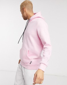 Худи розового цвета Bershka Join Life-Розовый
