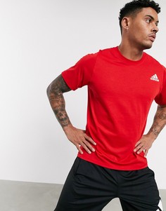 Красная футболка с логотипом adidas Training-Красный
