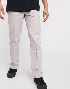 Розовые прямые брюки Dickies 873-Розовый