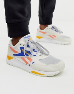 Бело-золотистые кроссовки Reebok bolton-Белый