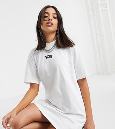 Белое повседневное платье-футболка Vans эксклюзивно для ASOS-Белый