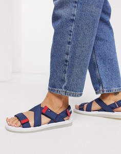Сандалии с ремешками Tommy Jeans-Мульти
