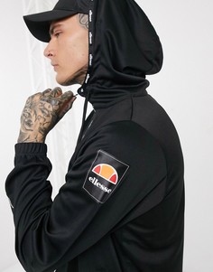 Черная олимпийка ellesse-Черный