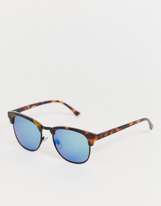 Коричневые солнцезащитные очки в черепаховой оправе Vans Dunville-Коричневый